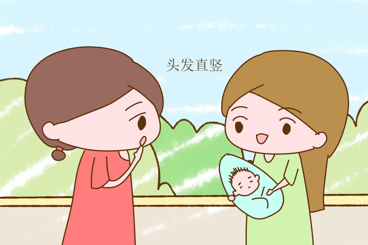 判断孩子是不是真正健康, 看一看他的头发就知道了