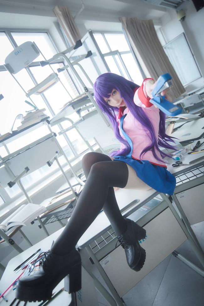 cos:战场原黑仪,教室里怎么会搞成这个样子?