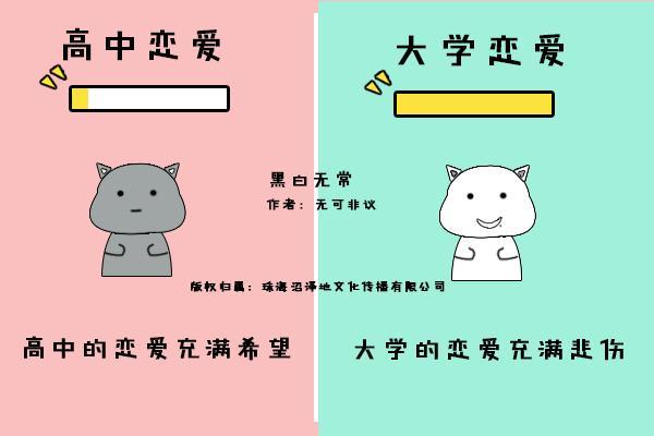 高中恋爱与大学恋爱的区别?