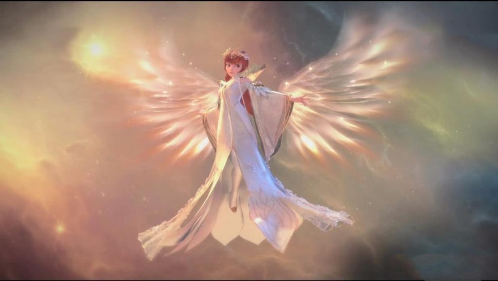 星学院: 主角少女终极变身, 纷纷变出唯美翅膀, 谁的造型最好看?
