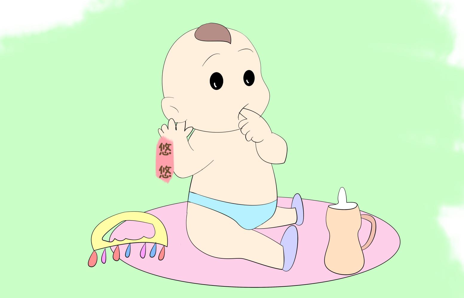 宝宝吃手很常见, 宝妈不要盲目阻止, 做错了对宝宝不好