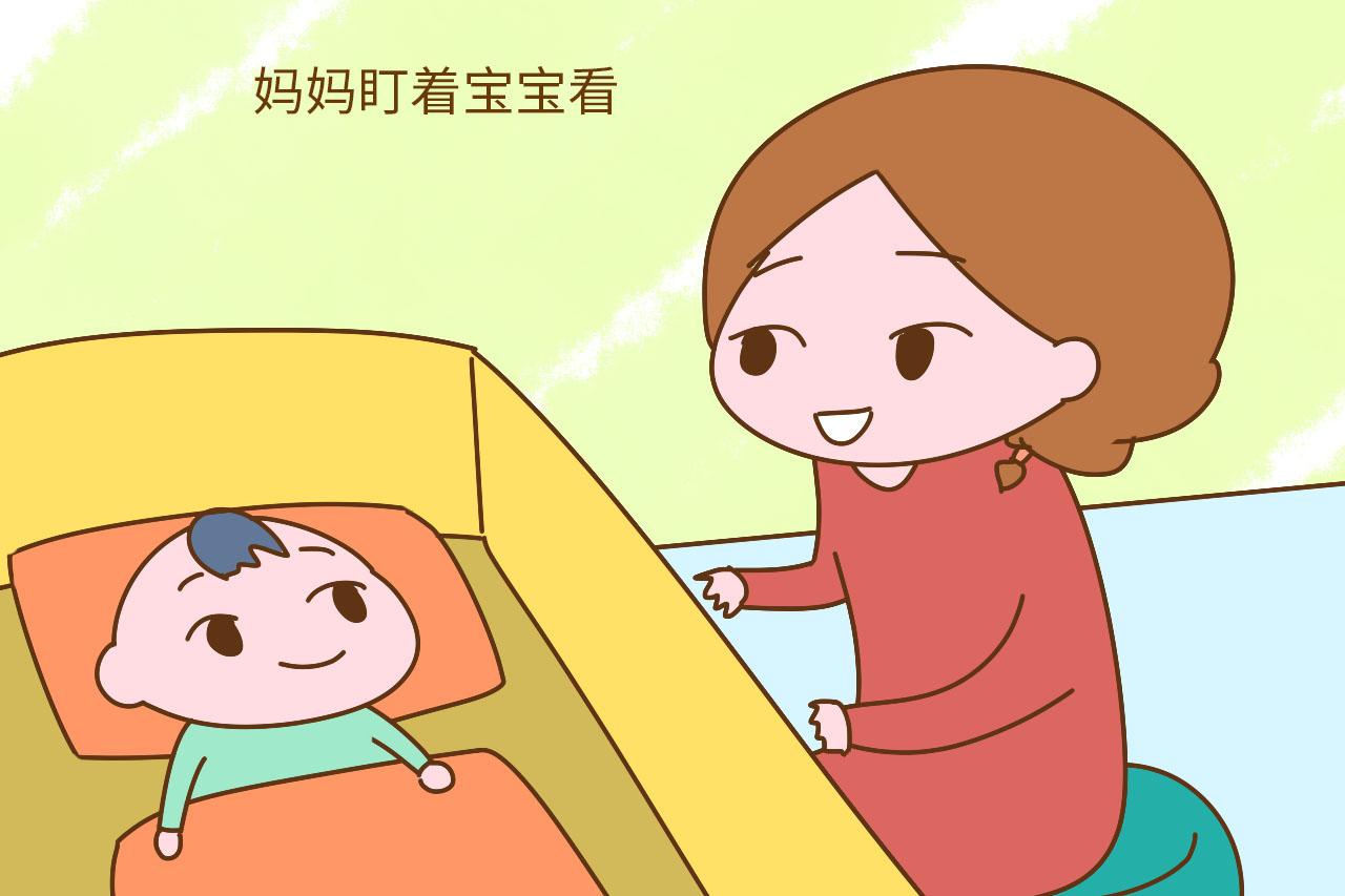 为什么宝宝喜欢盯着妈妈看呢? 真相有点儿心酸又有点儿温暖
