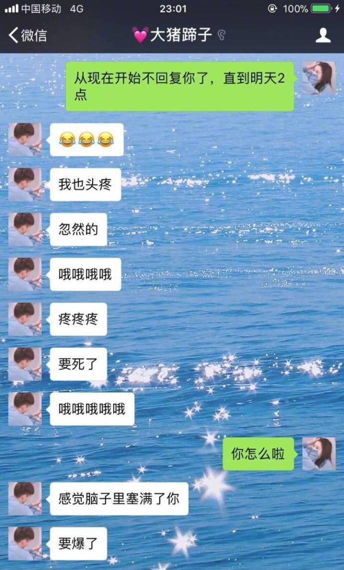 甜甜的恋爱聊天记录, 爱情是一件多么美好的事