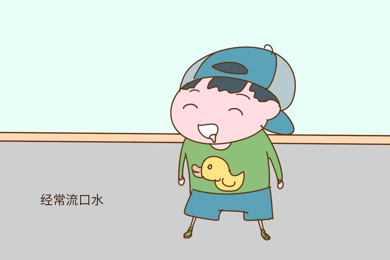 为什么小孩子一直流口水? 妈妈们表示: 每天三四个口水巾都不够用