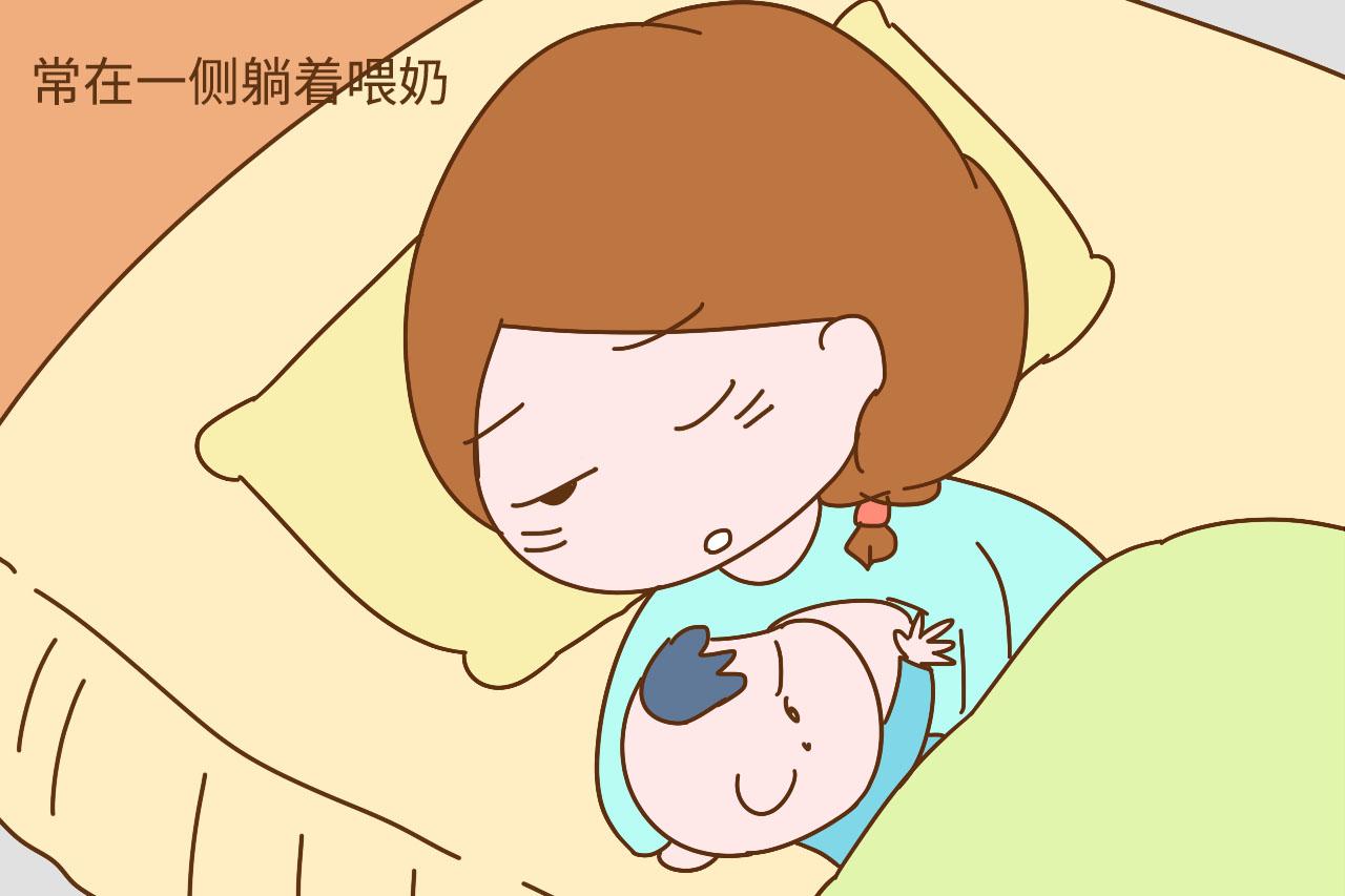 小宝宝经常这样睡觉, 容易左右脸不对称, 妈妈要当心