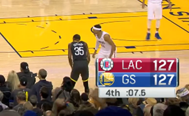 在库里完成0.5秒绝杀之前，杜