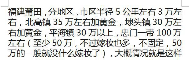 你们当地的婚俗彩礼是多少? 网友: 看完后觉得自己更穷了!