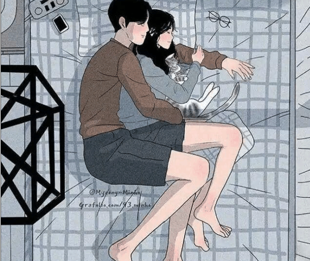 这样的生活, 是很多情侣都向往的吧