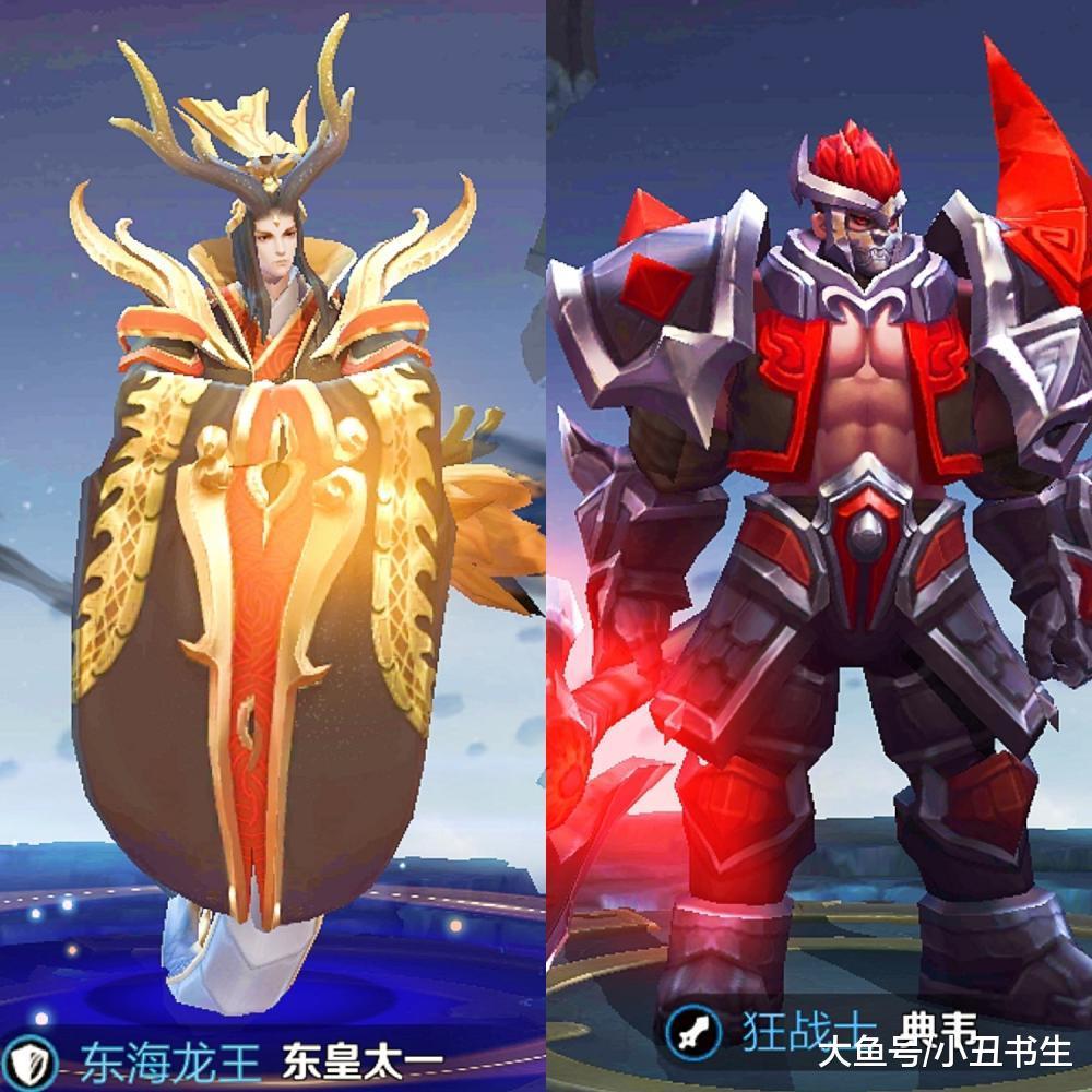 王者荣耀:典韦双排的四个组合最后一个轻松暴打对面