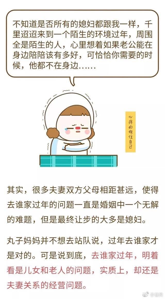 过年回娘家还是婆家, 你今年想好怎么处理这条难题了吗 ??