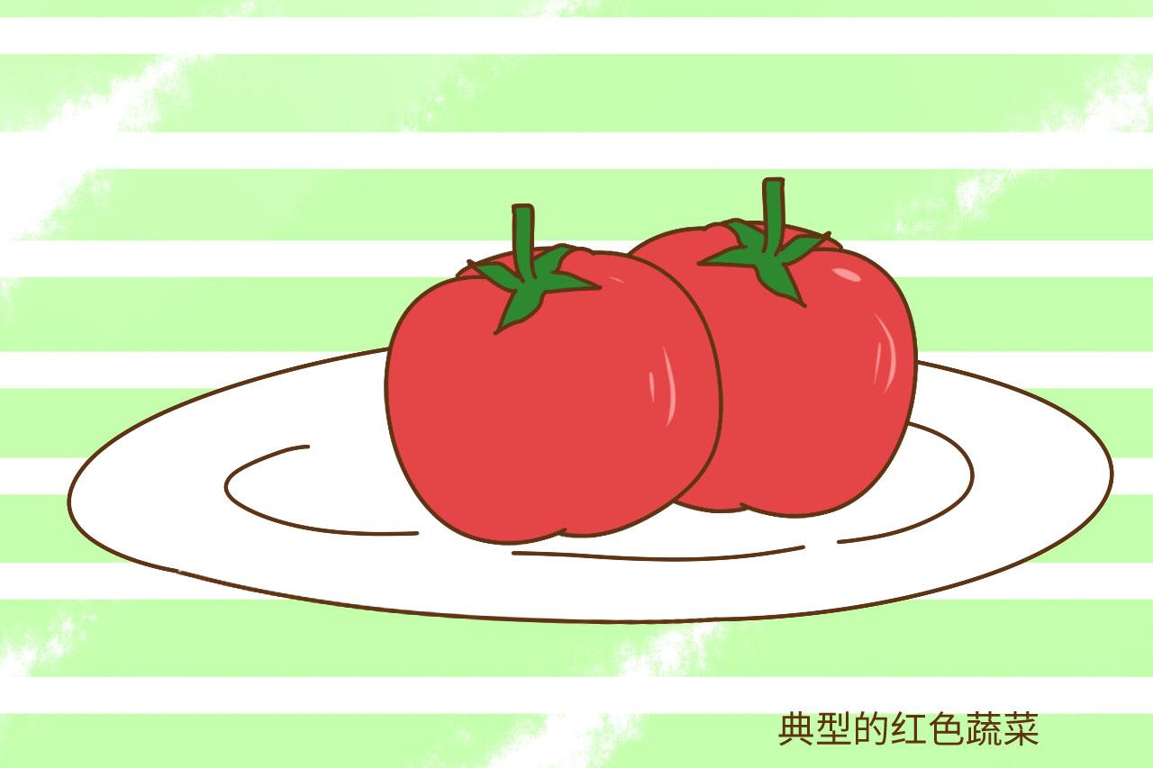 蔬果的颜色大有文章, 据说宝妈吃白色身材更苗条, 宝宝偏爱橙黄色