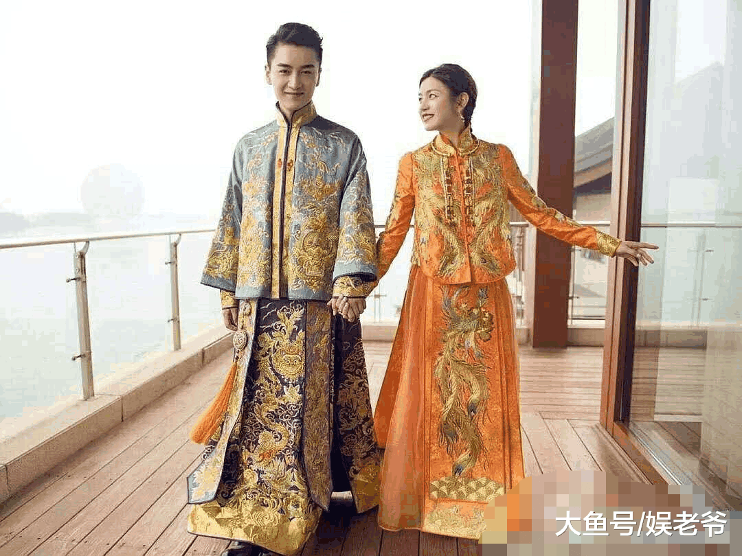 明星中式婚纱照大盘点, 罗晋和唐嫣的婚纱照竟被网友这么说?