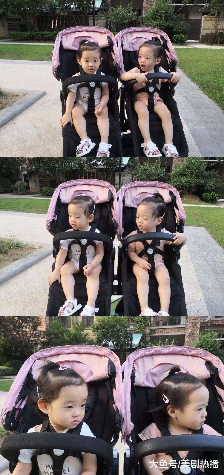 体操冠军杨威晒闺女照片, 完全是复制粘贴, 杨阳洋也成大哥哥啦!