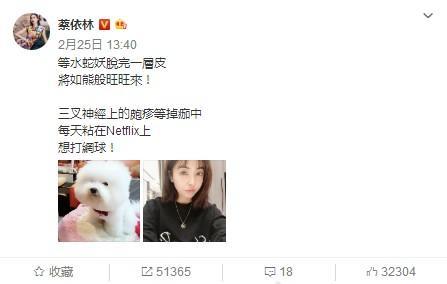蔡依林也太会自拍了, 素颜也可以秒变王祖贤