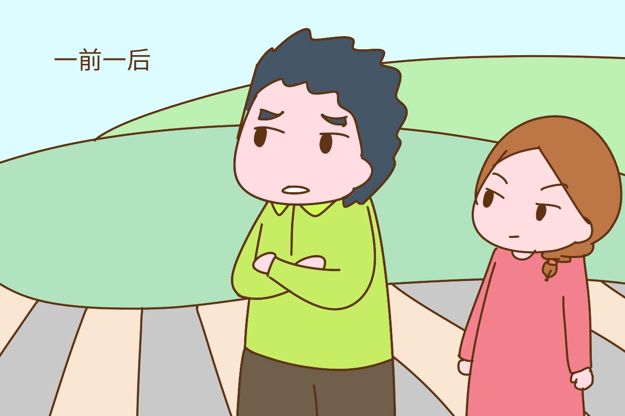 婚后你们两人走路的姿势, 直接反映了你们的感情浓度, 还挺准