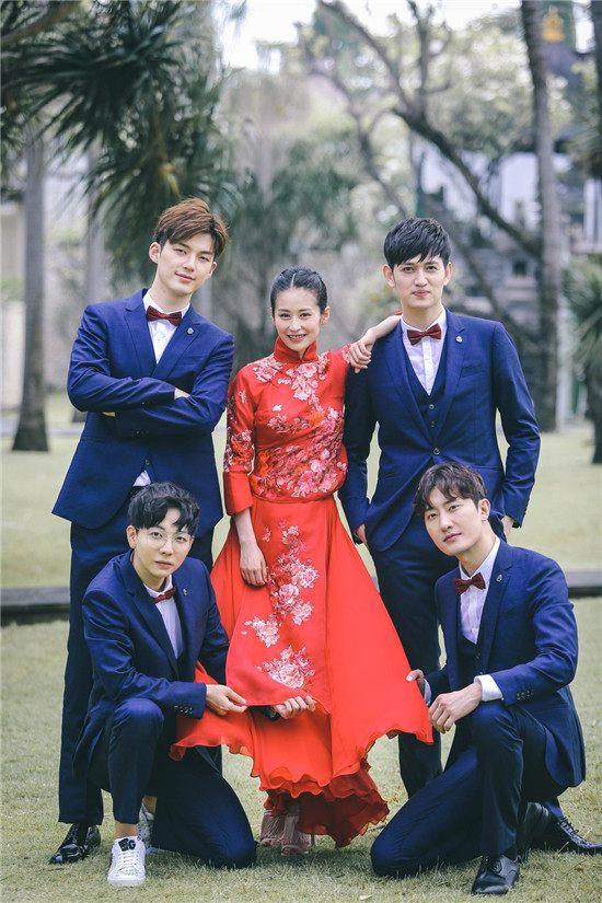 付辛博婚礼现场曝光,伴郎团惊艳亮相,网友:倾城四少成为过去式
