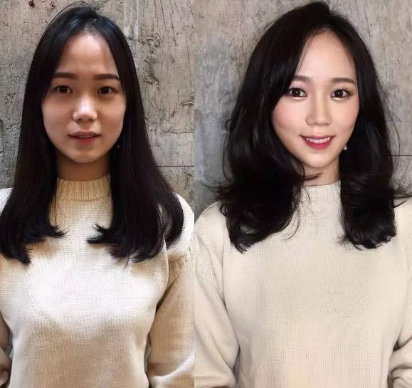 一组韩国女生化妆前后对比照, 看完才发现化妆对女生多么重要!