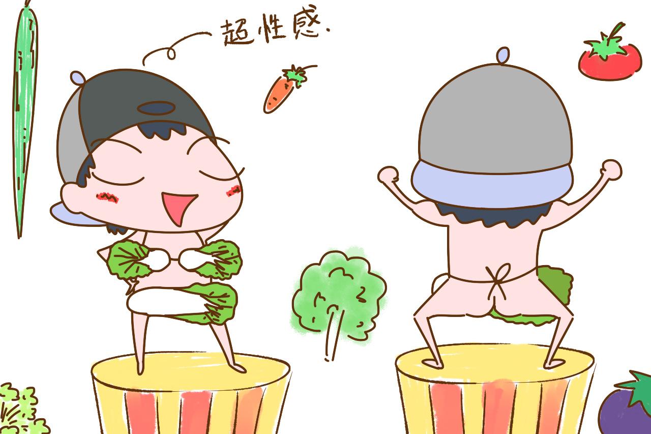 幼儿园老师布置作业做蔬菜衣, 老婆捣腾半夜, 做出这坑娃玩意儿