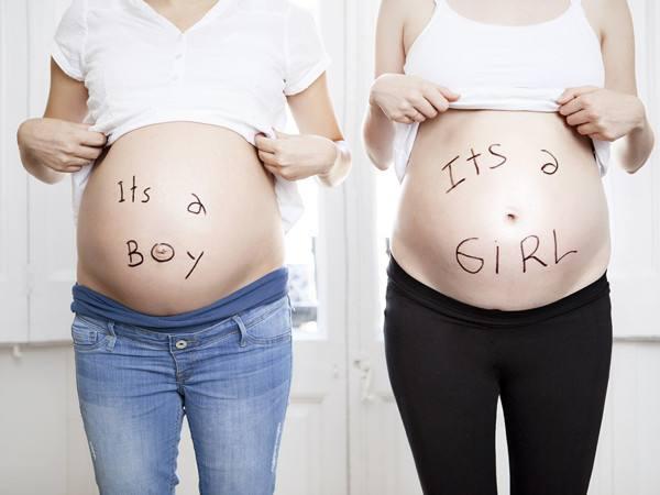 怀男怀女肚子形状对照图