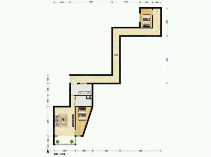 两室一厅一厨一卫一跑道！全中国