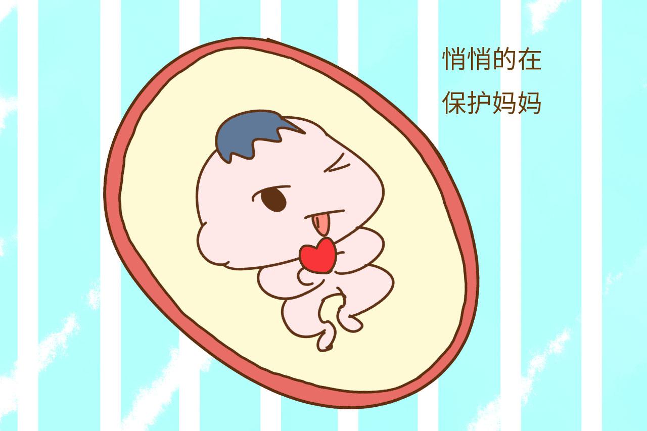 你知道吗? 其实宝宝在腹中时, 就在悄悄保护妈妈了