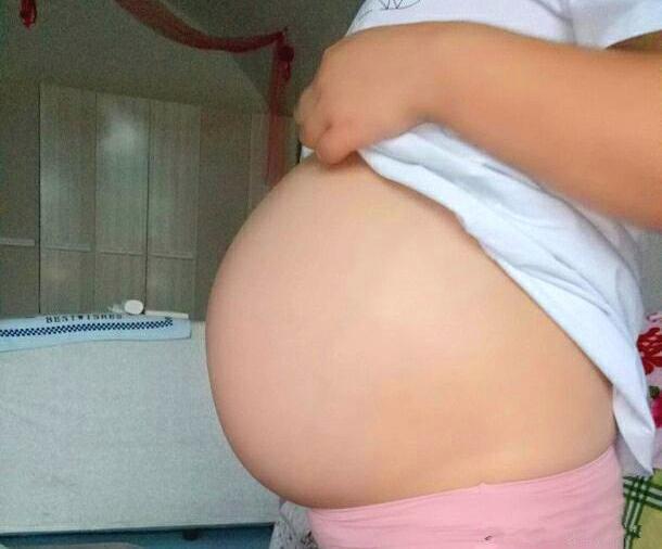 超快顺产8.5斤女宝宝, 详细记录孕期症状