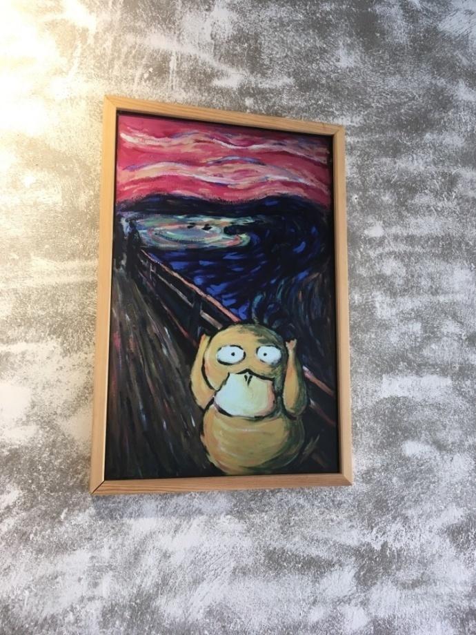 网友在一家鸭肉粉店看到这个，看