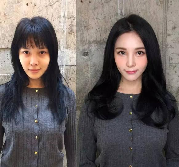 一组韩国女生化妆前后对比照, 看完才发现化妆对女生多么重要!
