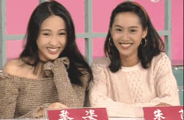 美人们都有一张见之难忘的脸~这段黎姿和朱茵动图我也就看了无数遍