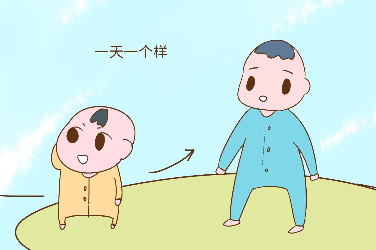 小宝宝有这2种表现, 暗示进入长身体的关键期, 家长可要好好把握