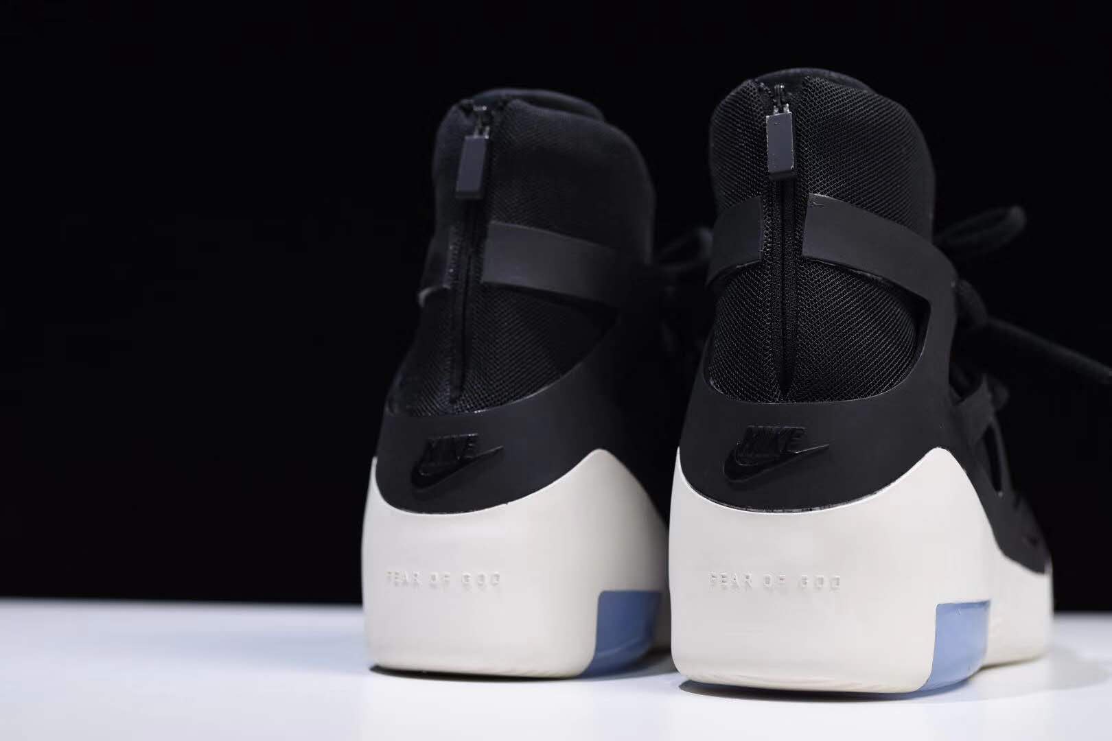 fearofgod军靴,fearofgodlogo nikeairfearofgodfog1联名军靴开箱测评细节真假对比