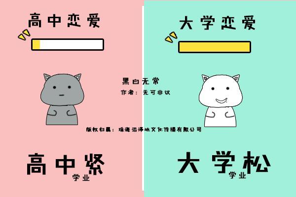 高中恋爱与大学恋爱的区别?