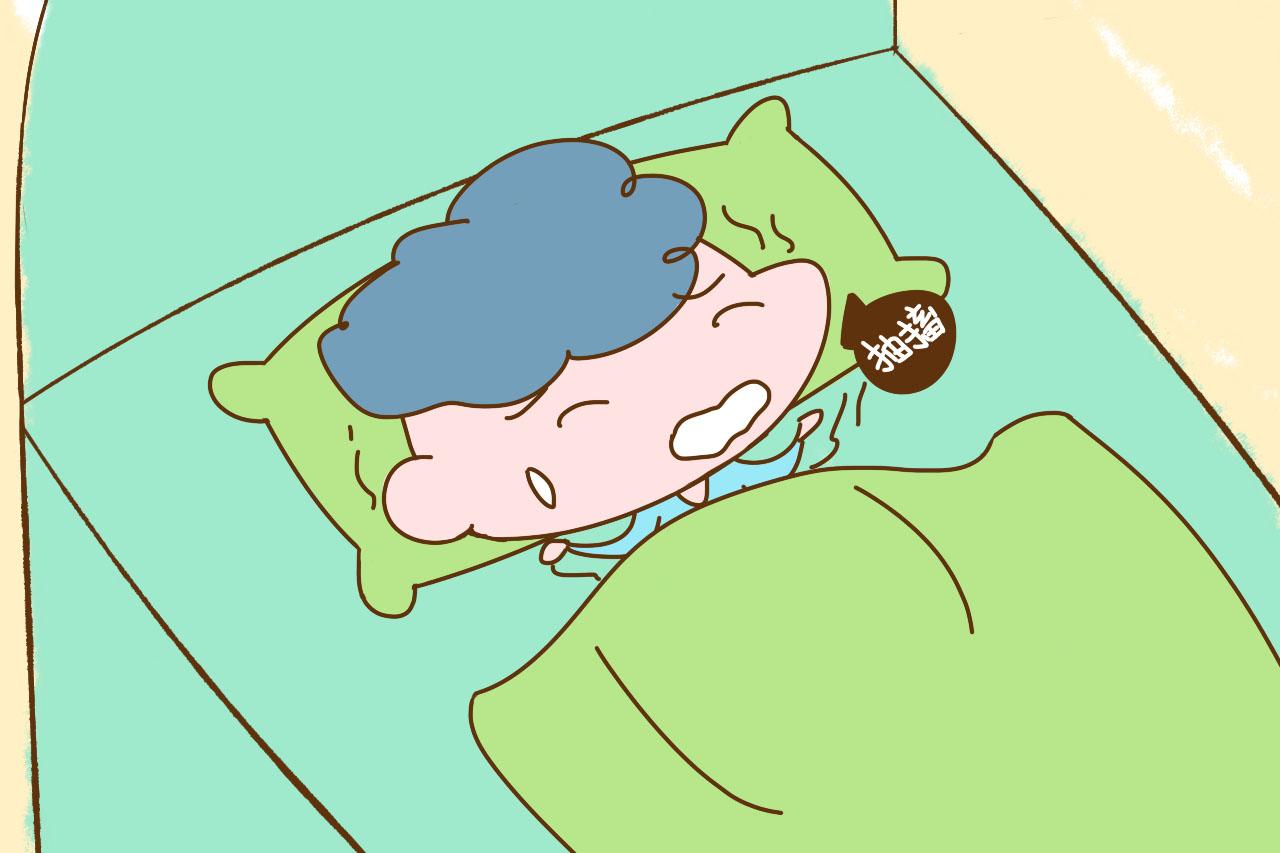 宝宝睡着后有这几种表现, 说明他生病了, 家长要重视