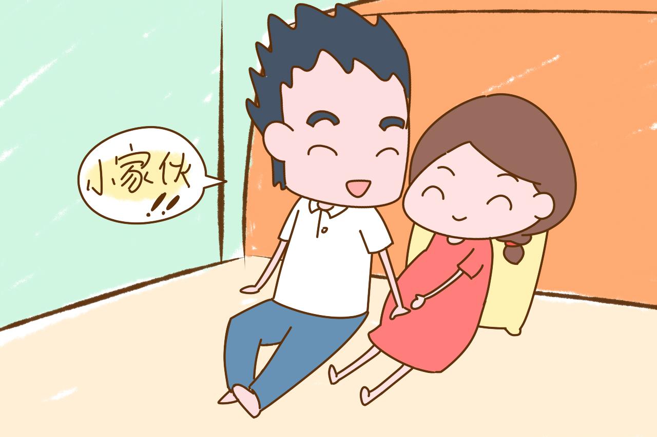 胎宝宝天生对准爸爸是没感觉的, 宝爸你就别吃醋了