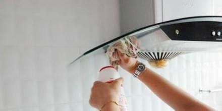 油烟机“清洗”麻烦, 用这一招, 不加水, 照样清洁锃亮!