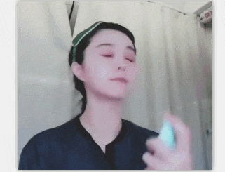“美妆博主”范冰冰机舱美容手法大公开!