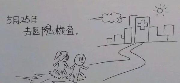 看! 一个老公画出老婆怀孕和生活中的点点滴滴