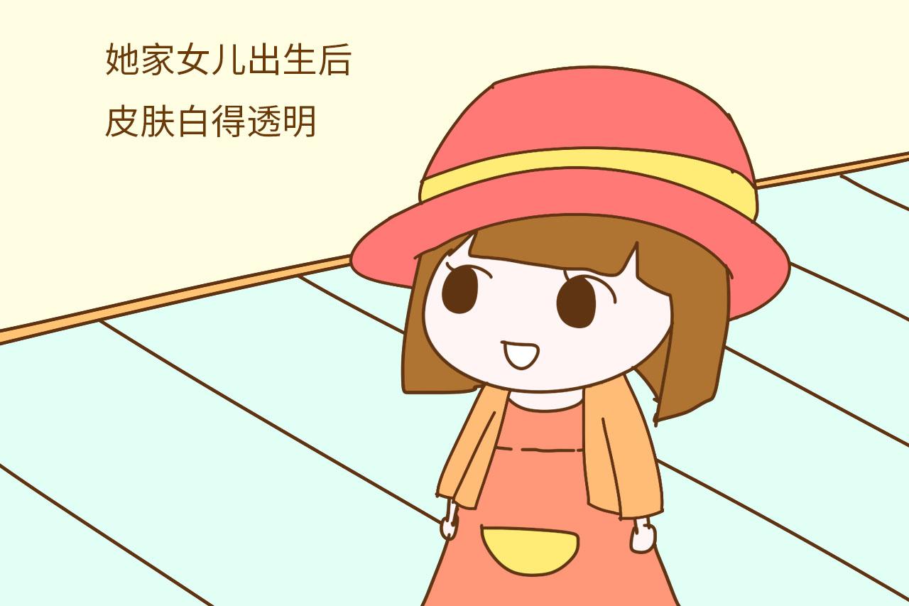 这种肤色的孩子表面看起来很招人喜欢, 其实很可能是患病的迹象