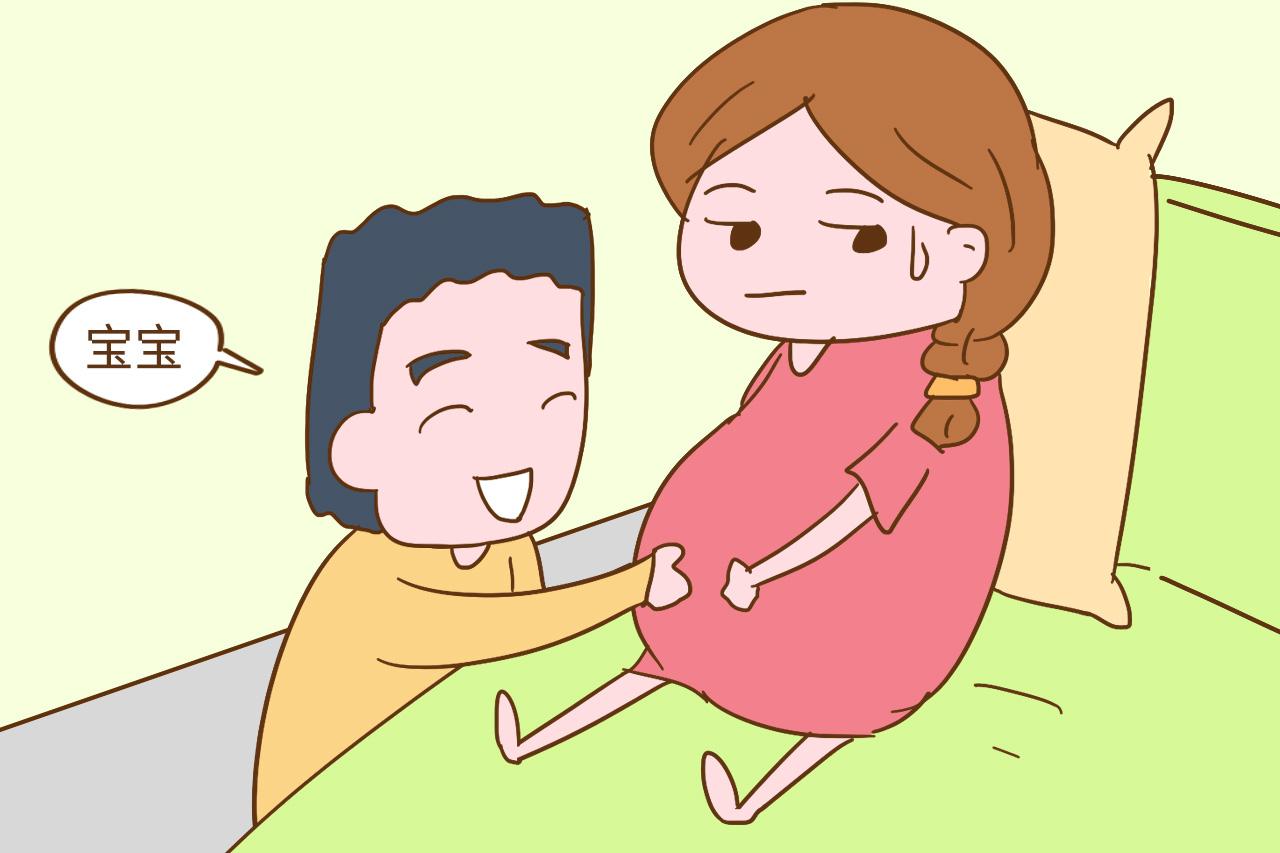 为啥胎动时宝爸一摸, 胎儿立马变老实? 别得瑟, 这可不是害怕你