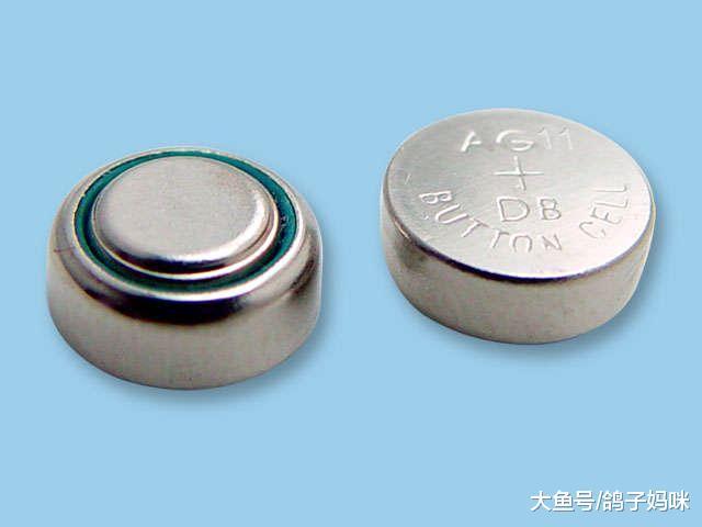 纽扣式电池, 小儿异物中的危险分子