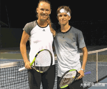 贝嫂花3万英镑为儿子建网球场, 这是要培养网球界贝克汉姆么?