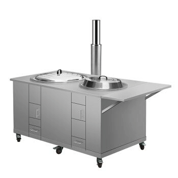 农村“土灶台”遭淘汰, 这种新式的, 干净卫生依旧吃到“柴火饭”!