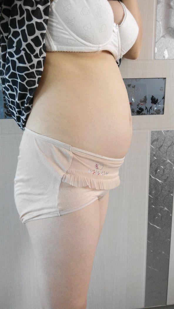 顺产6.6斤男宝, 孕期症状及肚型分享
