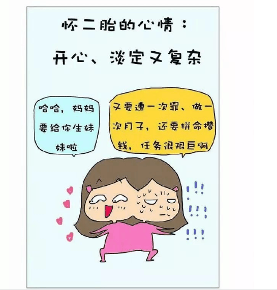 怀二胎和怀一胎的区别, 看完这几点你就明白了!