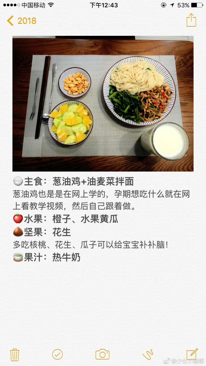 孕期饮食很重要, 怀孕午餐食谱推荐