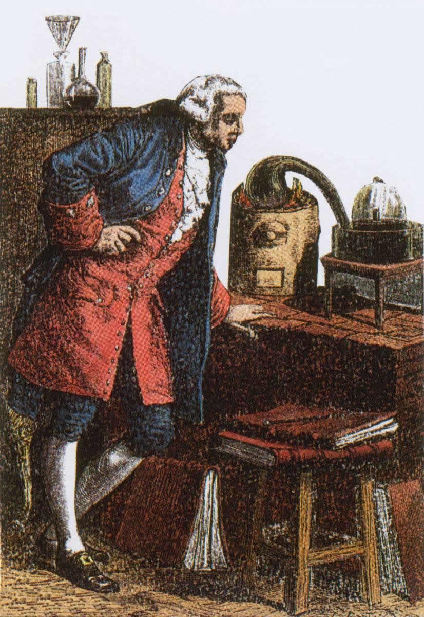 法国化学家拉瓦锡，被大革命推上