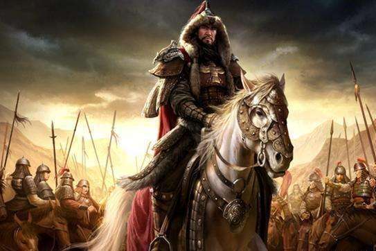 流传在蒙古的典故。
成吉思汗杀