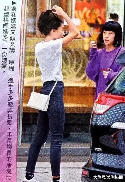 陈奕迅的女儿长这么高了, 身材比例还很好! 陈奕迅: 幸好没随我