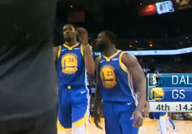 真香警告，杜兰特杀死比赛后，格