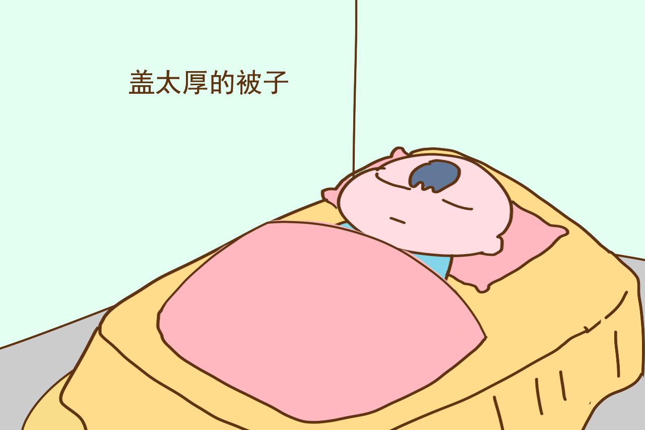 天再冷, 妈妈也别让孩子这样睡觉, 出问题是早晚的事